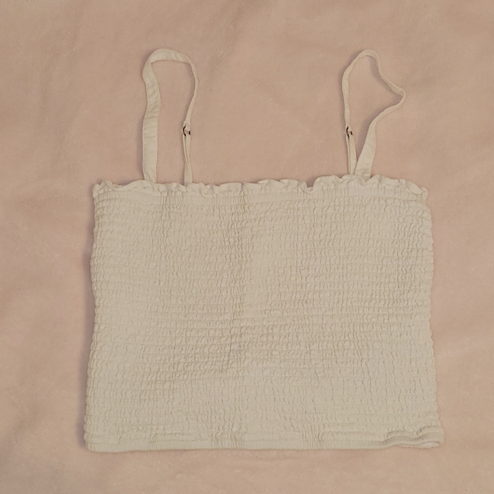 Abercrombie&Fitch white strappy top